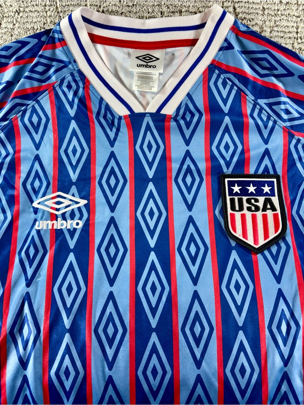 NEW Umbro Team USA Adult Jersey Size SmalWorld Cup 2026 Limited Release - Soccer